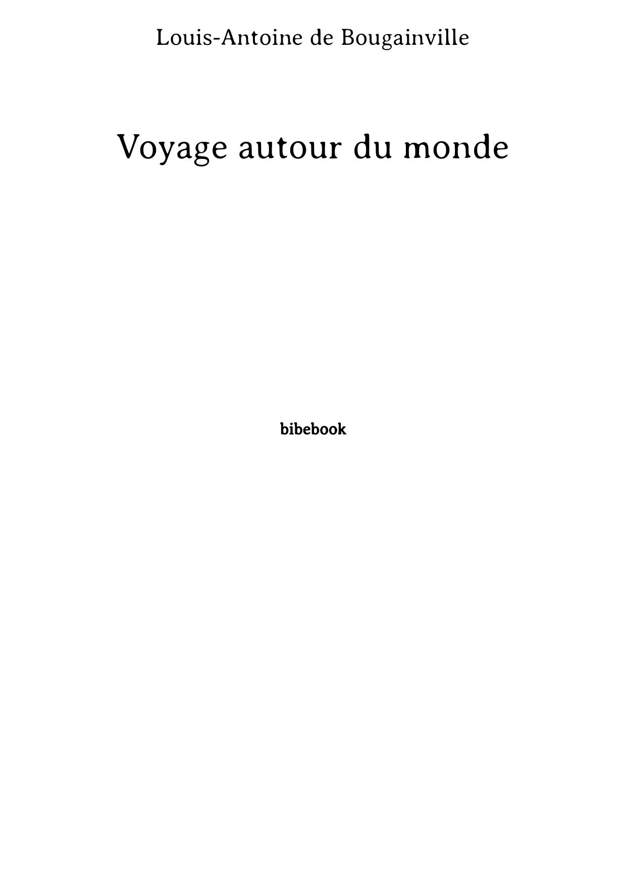 Voyage autour du monde