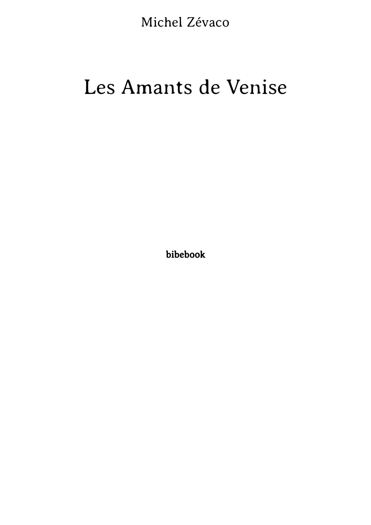 Les Amants de Venise