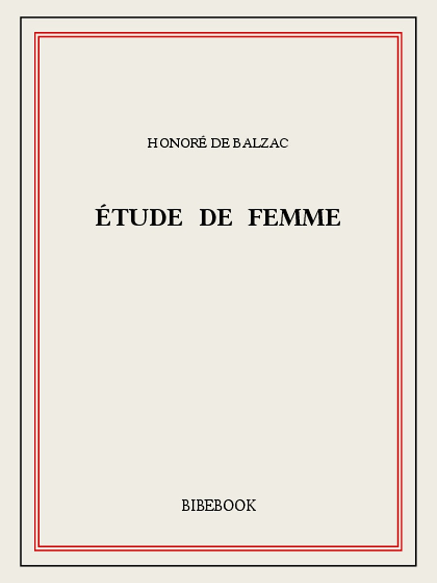 Étude de femme