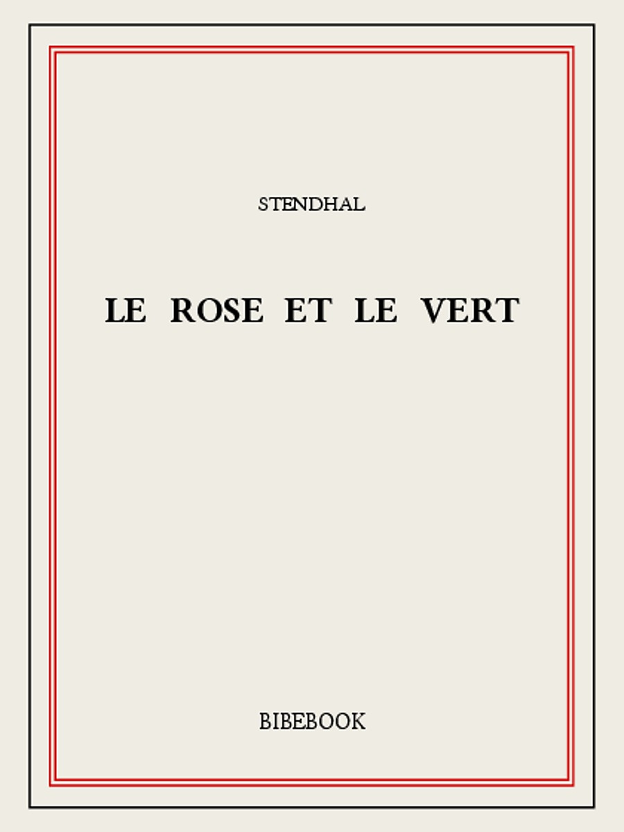 Le rose et le vert