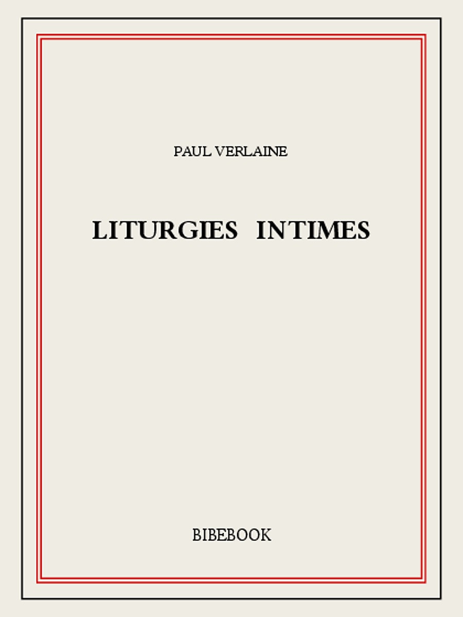 Liturgies intimes