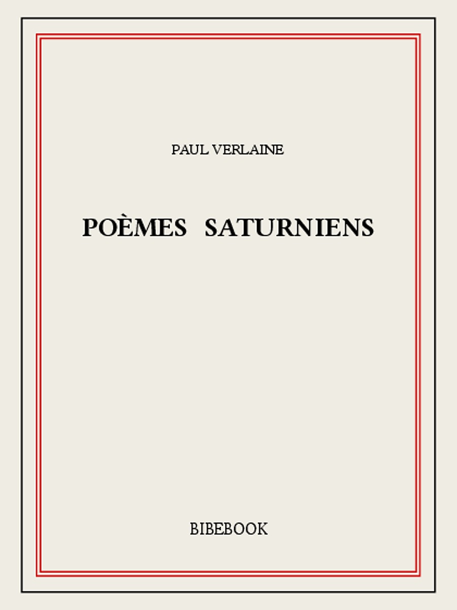 Poèmes saturniens