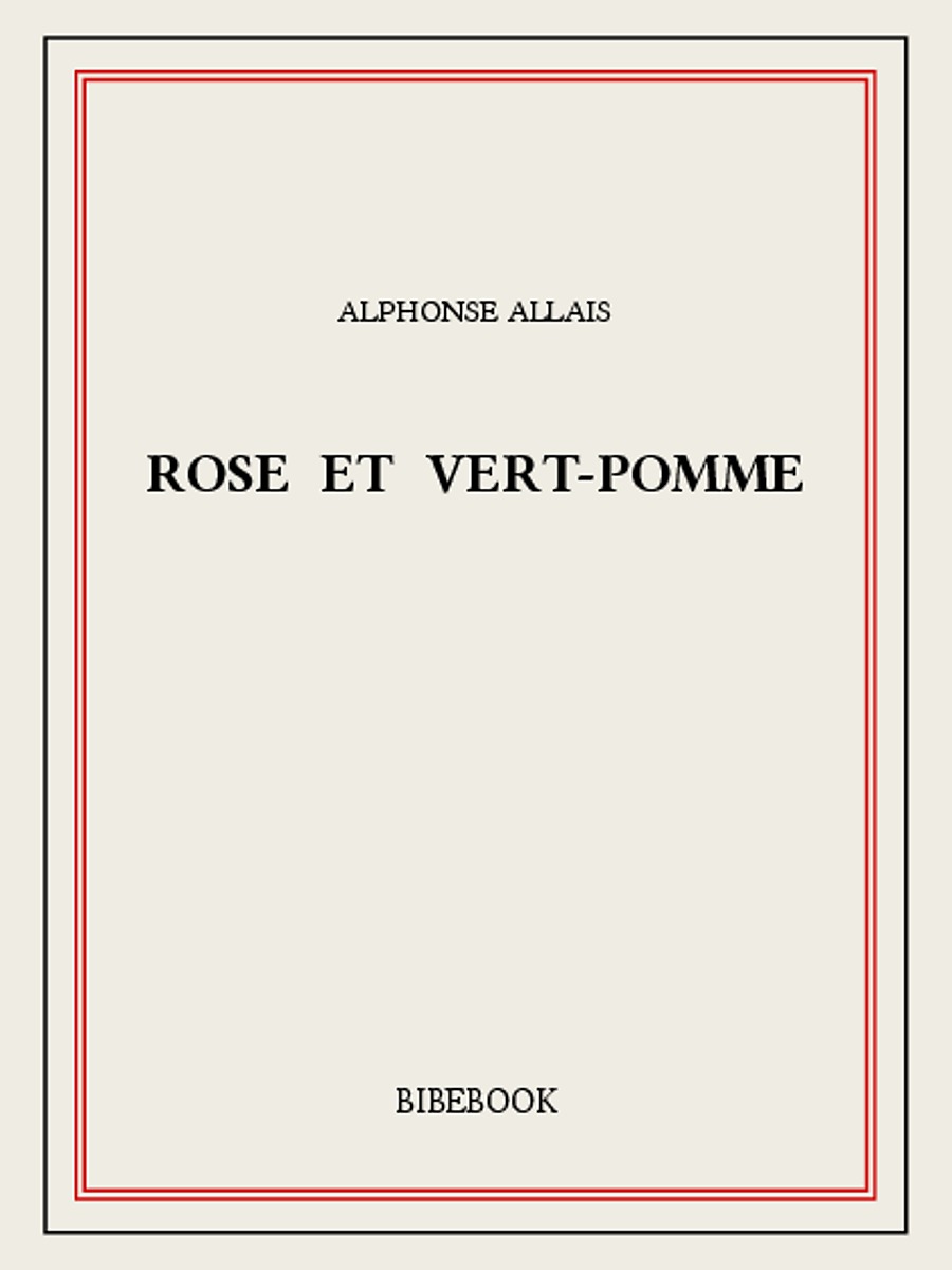 Rose et vert-pomme