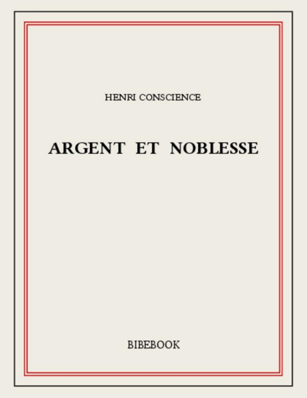 Argent et noblesse