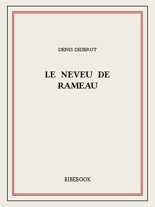 Le neveu de Rameau