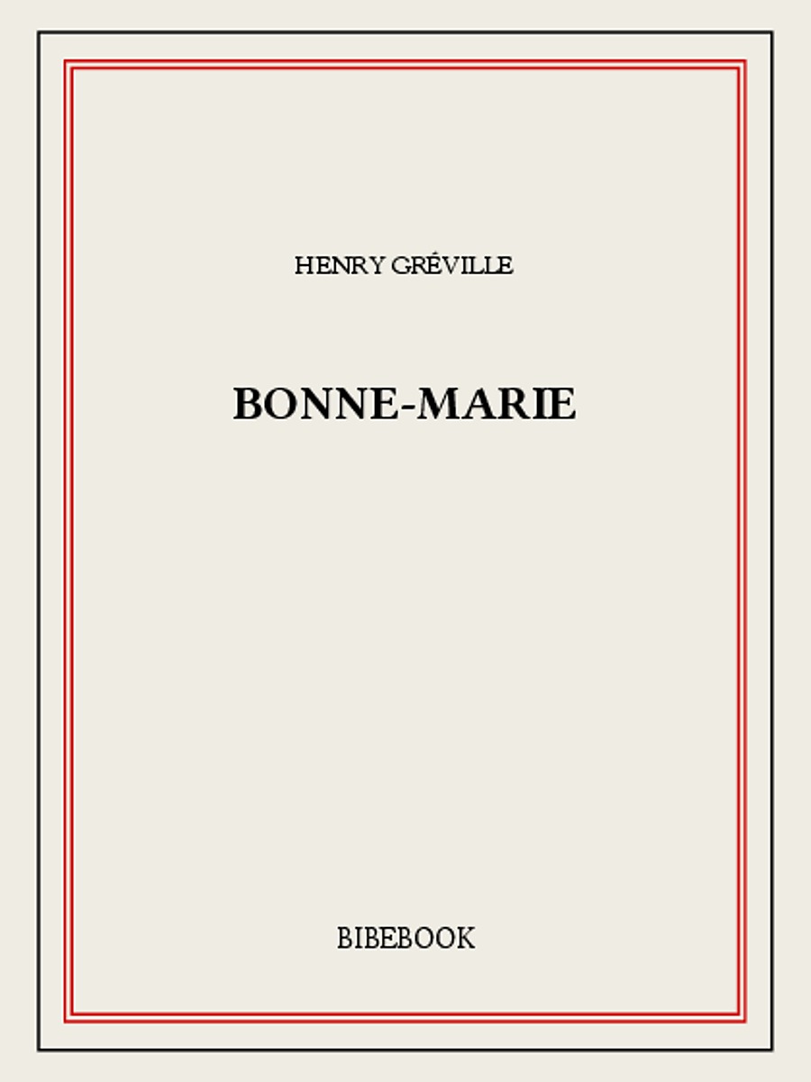 Bonne-Marie