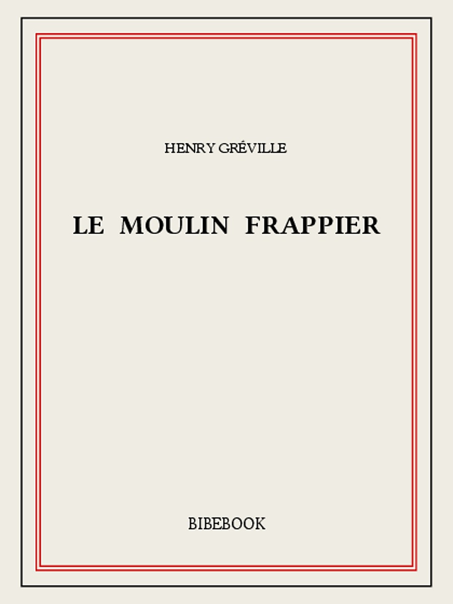 Le moulin Frappier