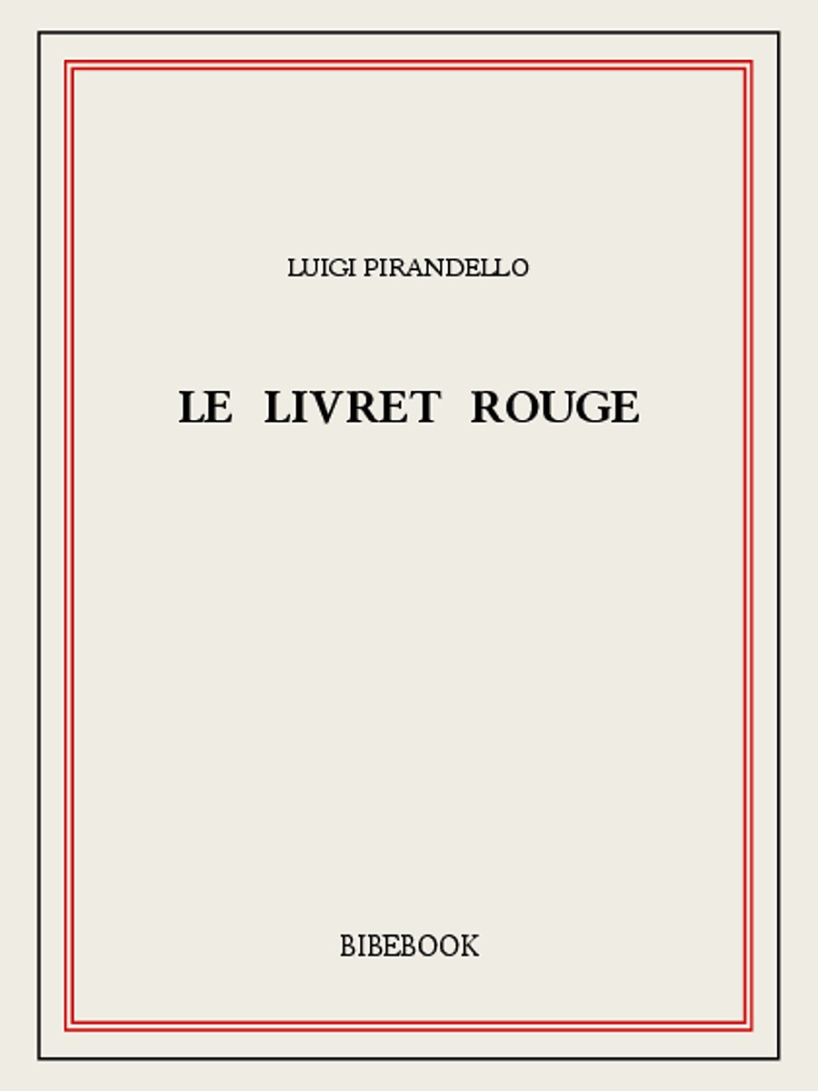 Le livret rouge