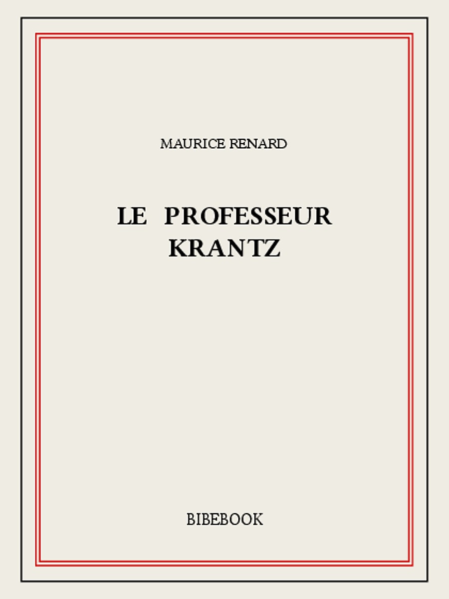 Le professeur Krantz