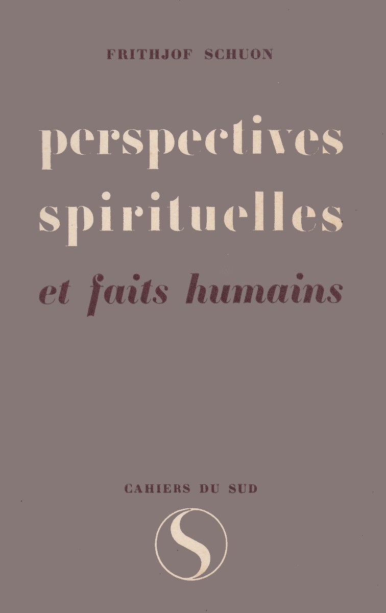 Perspectives spirituelles et faits humains