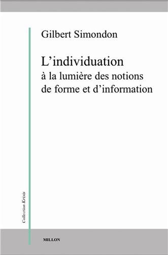 L'individuation à la lumière des notions de forme et d'information