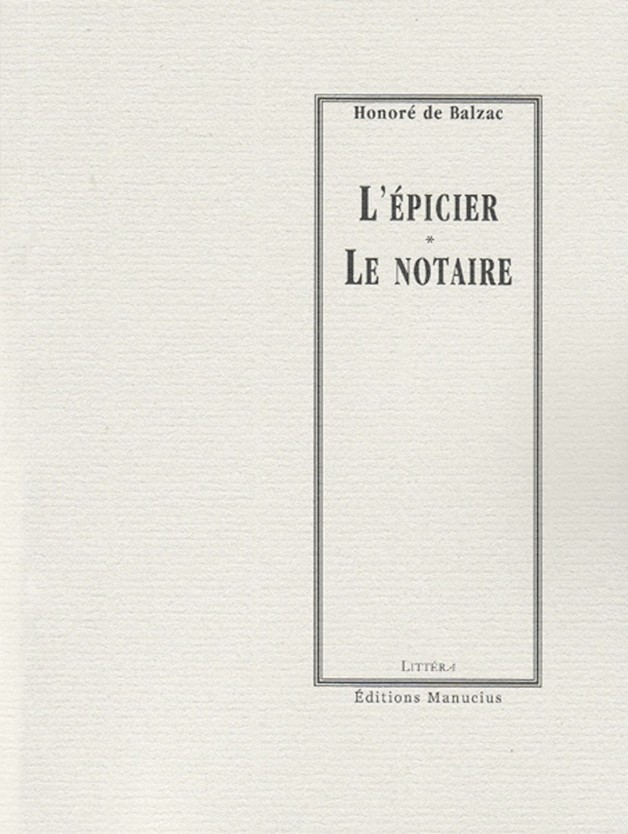 L'épicier ; Le notaire : [nouvelles]