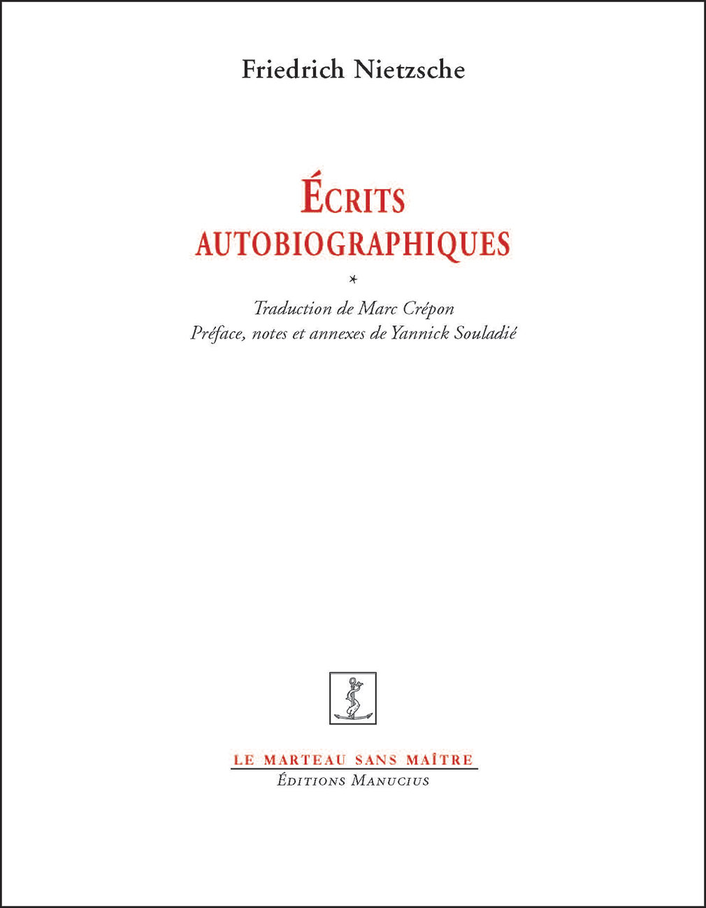 Écrits autobiographiques