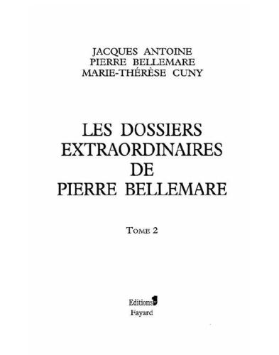 Les Dossiers Extraordinaires, T2