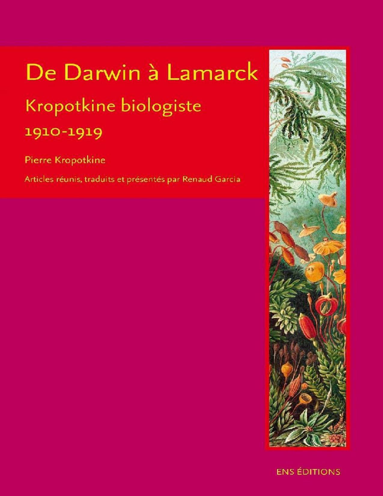 De Darwin à Lamarck