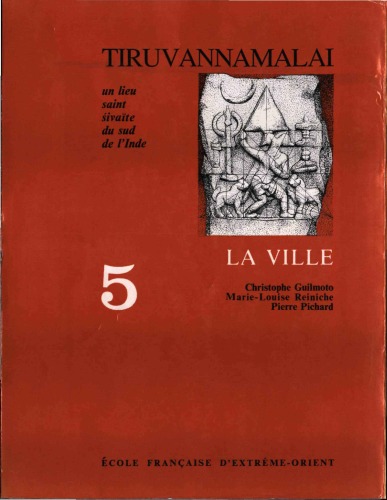 Tiruvannamalai : un lieu saint śivaïte du sud de l'Inde.