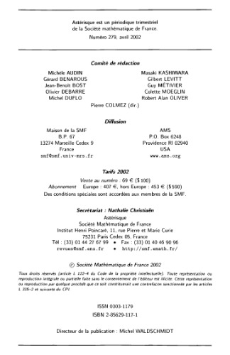 Cohomologies p-adiques et applications arithmétiques