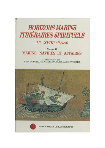 Horizons marins itineraires spirituels 5.-18. siecles