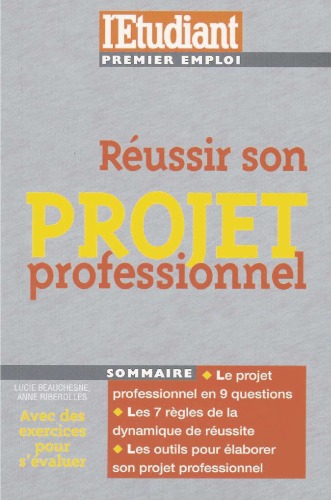 Réussir Son Projet Professionnel