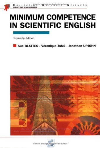 Minimum Competence In Scientific English (En Anglais)