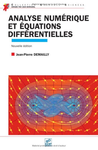 Analyse numérique et équations différentielles