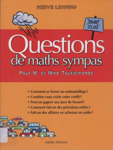 Questions de maths sympas : pour M. et Mme Toutlemonde