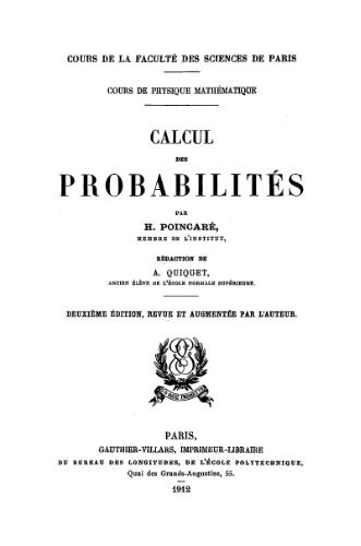 Calcul des probabilités