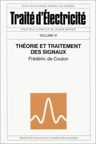 Théorie et traitement des signaux