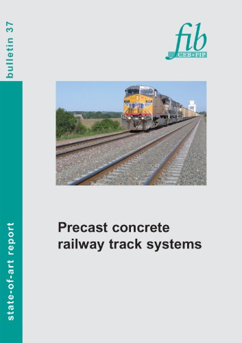 Precast concrete railway track systems