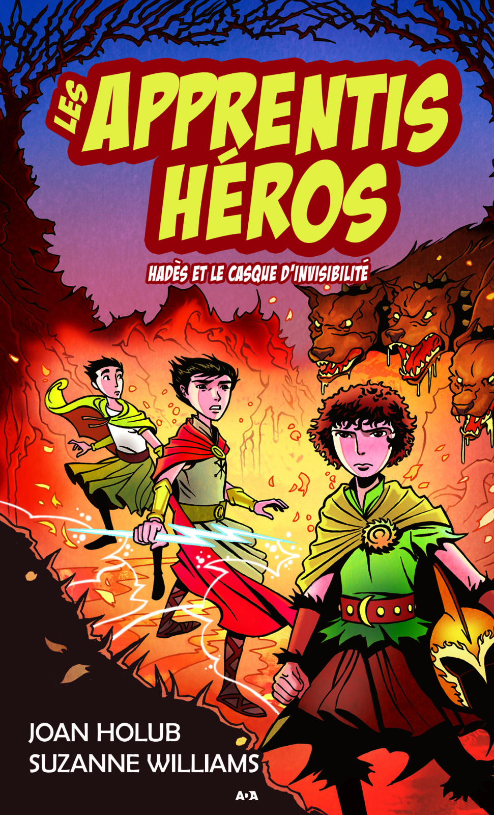 Les Apprentis Heros : Hades Et Le Casque D'invisibilite.