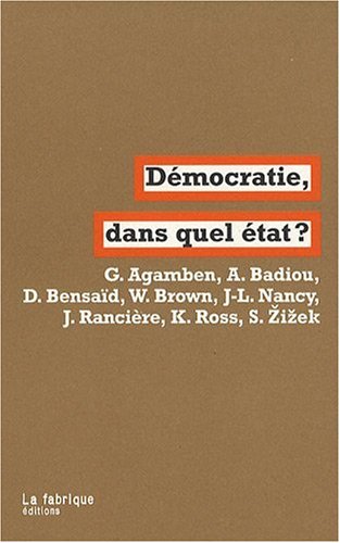 Démocratie, dans quel état ?