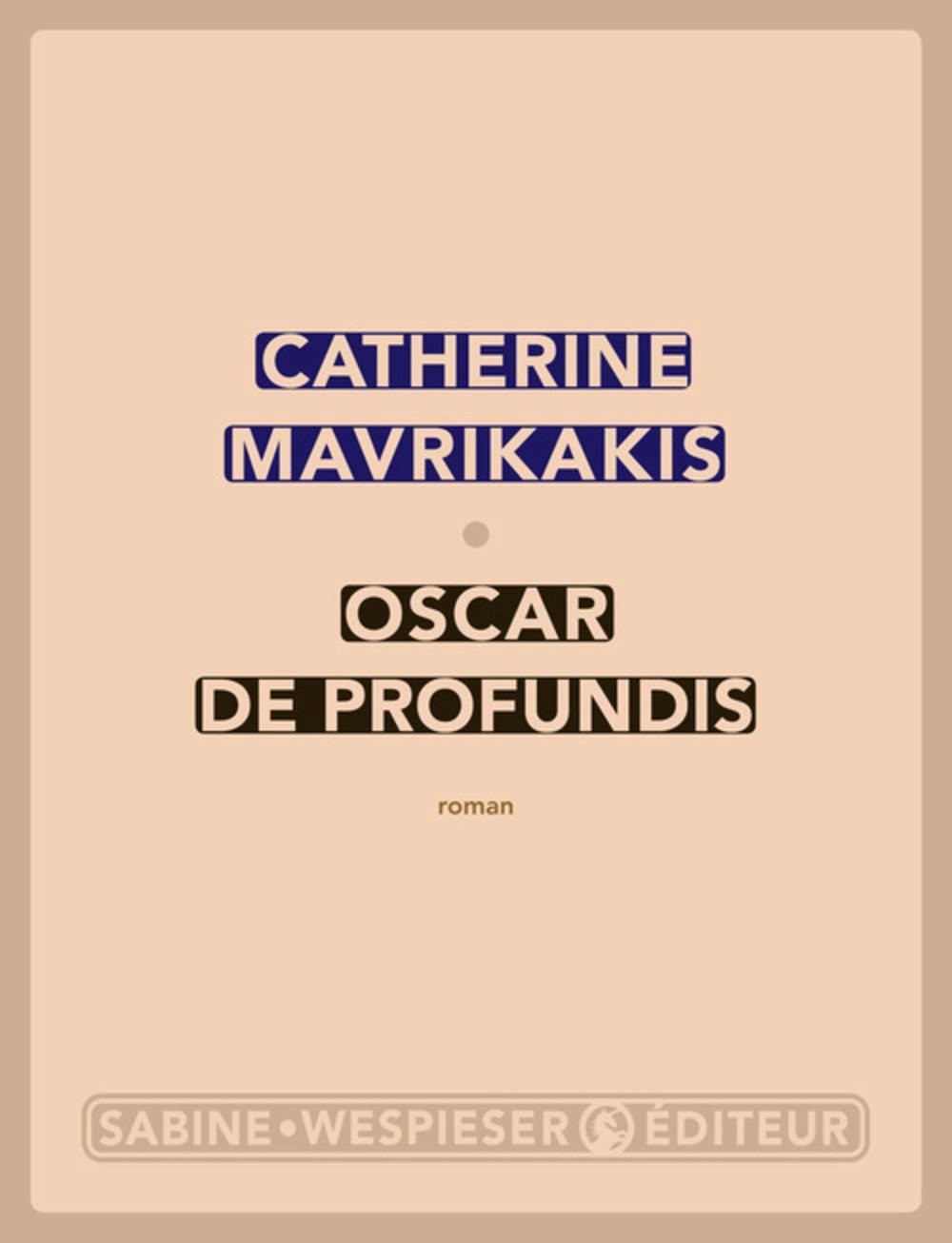 Oscar De Profundis