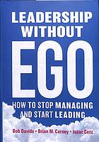 Leadership Without Ego