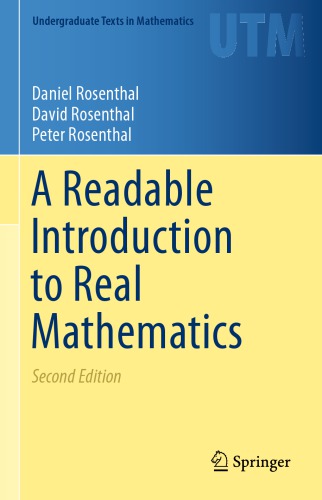 A Readable Introduction to Real Mathematics (Undergraduate Texts in Mathematics)