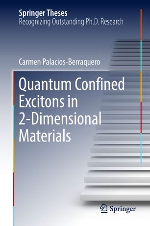 Quantum Confined Excitons in 2-Dimensional Materials