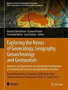 Advances and applications for sustainable development in environmental sciences and agroforestry research : proceedings of the 1st Springer Conference of the Arabian Journal of Geosciences (CAJG-1), Tunisia 2018