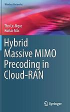 Hybrid massive MIMO precoding in Cloud-RAN