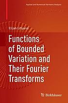 Functions of bounded variation and their Fourier transforms