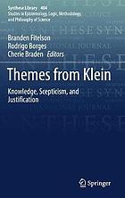 Themes from Klein