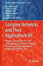 Complex Networks and Their Applications VII