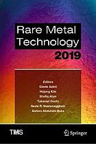 Rare metal technology 2019