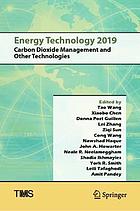 Energy technology : carbon dioxide management and other technologies