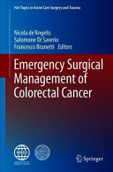 Emergency Surgical Management of Colorectal Cancer