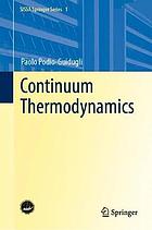 Continuum thermodynamics