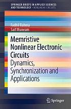 Memristive nonlinear electronic circuits : dynamics, synchronization and applications