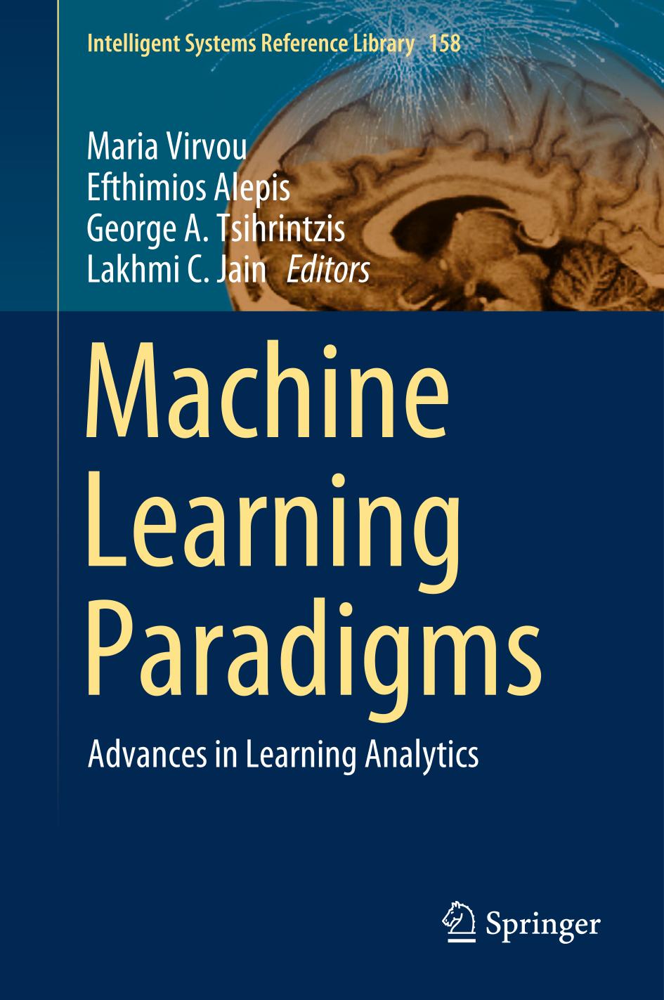 Machine Learning Paradigms : Advances in Learning Analytics