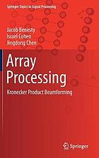 Array processing : Kronecker product beamforming