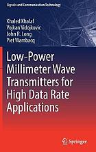 Low-power millimeter wave transmitters for high data rate applications