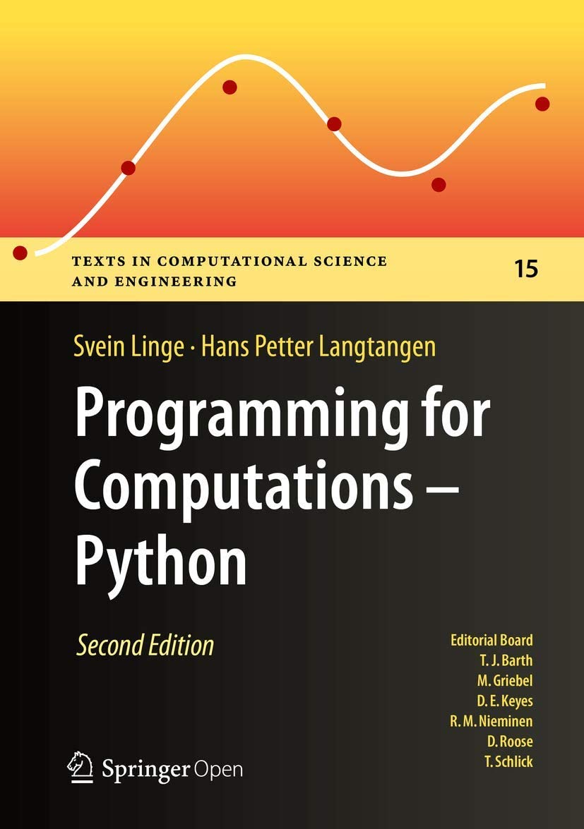 Programming for Computations - Python