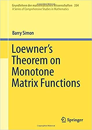 Loewner's Theorem on Monotone Matrix Functions